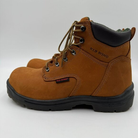 Red Wing King Toe Mens 6-Inch Waterproof Safety Toe Leather Boots Size 11D - Picture 4 of 15